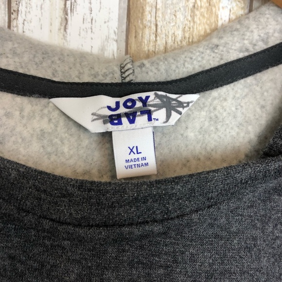 Joy Lab Sleeveless Hoodie Fleece Lined Hi Lo Style - Picture 6 of 8